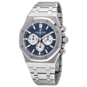 Royal Oak Blue Dial Automatic Men's Chronograph Watch