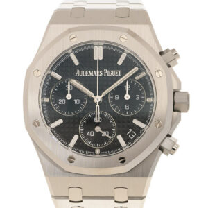 Royal Oak"50th Anniversary" Chronograph Automatic Black Dial Men's Watch