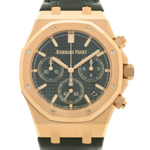Royal Oak Chronograph Automatic Green Dial Men's Watch