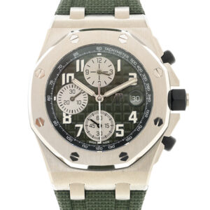 Royal Oak Offshore Chronograph Automatic Green Dial Men's Watch