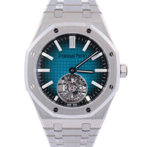 Royal Oak Tourbillon Automatic Blue Dial Men's Watch