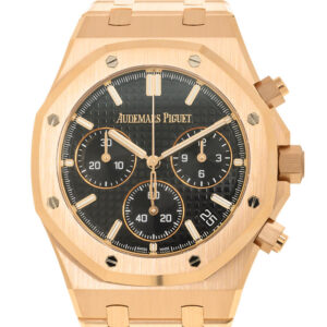 Royal Oak"50th Year Anniversary" Chronograph Automatic Black Dial Men's Watch