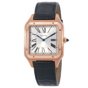 Santos-Dumont Silver Dial Men's Watch