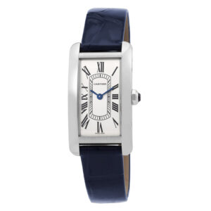 Tank Americaine Small Model Quartz Silver Dial Ladies Watch