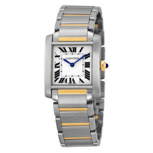 Tank Francaise Silver Dial Ladies Watch