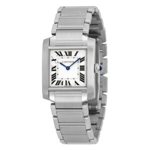 Tank Francaise Silver Dial Ladies Watch