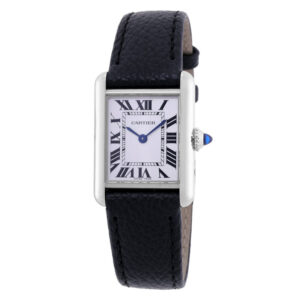 Tank Must SolarBeat Quartz White Dial Watch