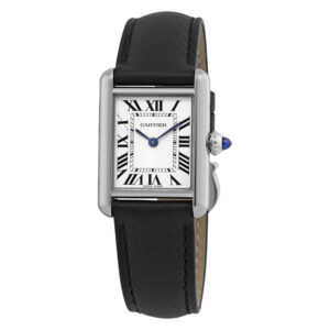 Tank Quartz White Dial Ladies Watch
