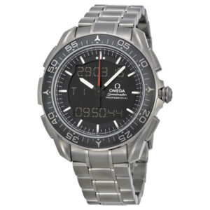 Speedmaster Skywalker X-33 Black Dial Titanium Men's Watch 31890457901001