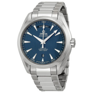 Aqua Terra Blue Dial Men's Watch