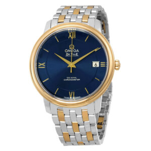 De Ville Prestige Co-Axial Blue Dial Men's Watch