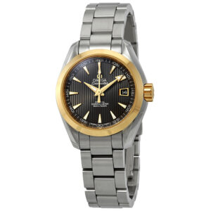 Seamaster Aqua Terra Automatic Chronometer Grey Dial Ladies Watch