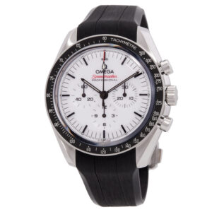 Speedmaster Chronograph Hand Wind Chronometer White Dial Men's Watch
