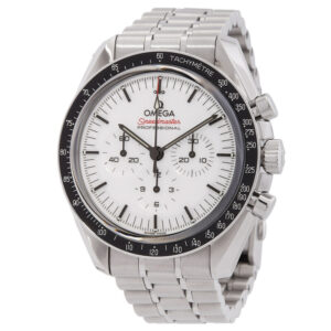 Speedmaster Chronograph Hand Wind White Dial Men's Watch