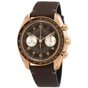 Speedmaster Chronograph Hand Wind Brown Dial Men's Watch