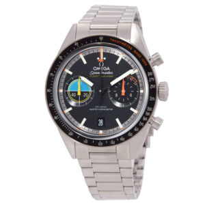 Speedmaster Chronograph Hand Wind Chronometer Black Dial Men's Watch