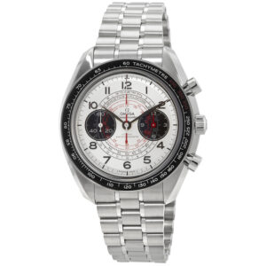Speedmaster Chronograph Hand Wind Silver Dial Men's Watch