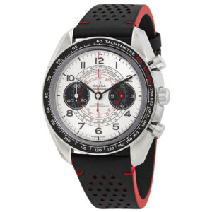 Speedmaster Chronograph Hand Wind Silver Dial Men's Watch