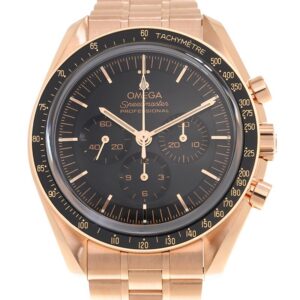 Speedmaster Moonwatch Chronograph Hand Wind Black Dial Men's Watch