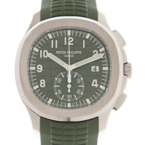 Aquanaut Chronograph Automatic Green Dial Men's Watch