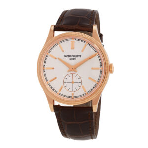 Calatrava Hand Wind White Dial Men's Watch