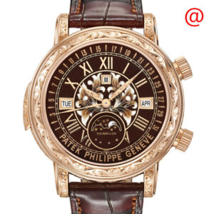 Grand Complications Sky Moon Tourbillon Hand Wind Brown Dial Men's Watch