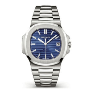 Nautilus 40th Anniversary Platinum Automatic Blue Dial Men's Watch