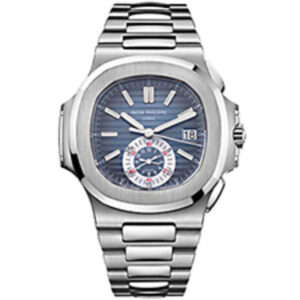 Nautilus Blue Dial Stainless Steel Men's Watch