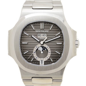 Nautilus Moonphases Mechanical Black Dial Steel Men's Watch
