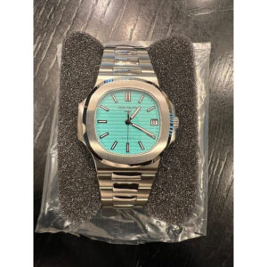Nautilus Tiffany & Co. Automatic Blue Dial Men's Watch