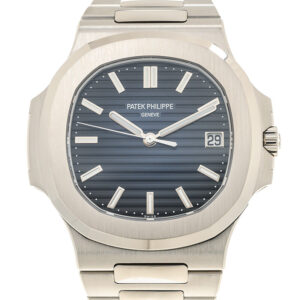 Nautilus White Gold Automatic Blue Dial Men's Watch