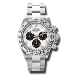 Cosmograph Daytona Automatic Men's 18 Carat White Gold Oyster Watch