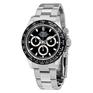 Cosmograph Daytona Black Dial Oyster Men's Watch 116500BKSO