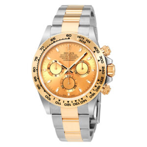 Cosmograph Daytona Champagne Dial Steel and 18K Yellow Gold Men's Watch