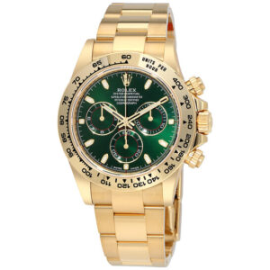 Cosmograph Daytona Green Dial 18K Yellow Gold Oyster Men's Watch 116508GRSO