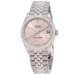 Datejust 31 Automatic Pink Dial Ladies Watch