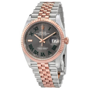 Datejust 36 Automatic Chronometer Grey Dial Watch 126231GYRJ