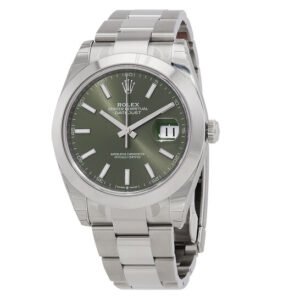 Datejust 41 Mint Green Dial Automatic Men's Oyster Watch