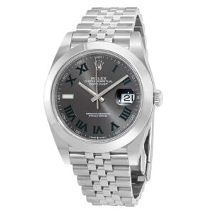 Datejust 41 Slate Dial Automatic Men's Jubilee Watch 126300GYRJ