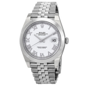 Datejust Automatic Chronometer White Dial Watch Item No. 126300WRJ