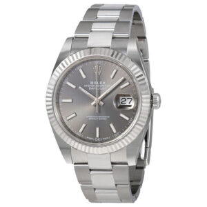 Datejust Dark Rhodium Automatic Men's Oyster Watch 126334RSO