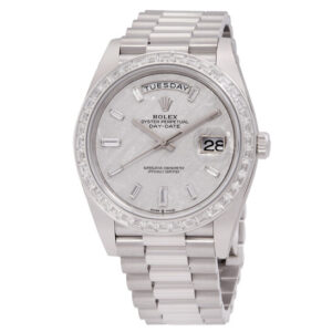 Day-Date 40 Meteorite Diamond Automatic Diamond Men's Watch