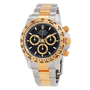 Daytona Chronograph Automatic Black Dial Men's Watch