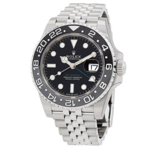 Gmt Master II Automatic Black Dial Men's Watch
