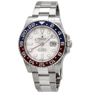 GMT-Master II Automatic Chronometer Meteorite Dial Pepsi Bezel Watch