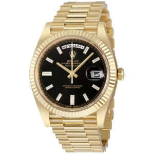 Oyster Perpetual 18K Yellow Gold Diamond Men's Automatic President Watch 228238BKDP