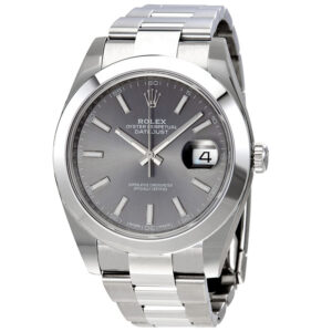 Oyster Perpetual Datejust Rhodium Dial Automatic Men's Watch 126300RSO