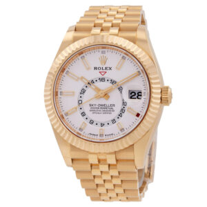 Sky Dweller Automatic White Dial Watch