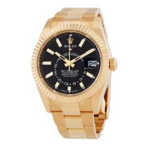 Sky-Dweller GMT Automatic Chronometer Black Dial Men's Watch