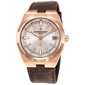Overseas Automatic Silver Dial Men's Watch